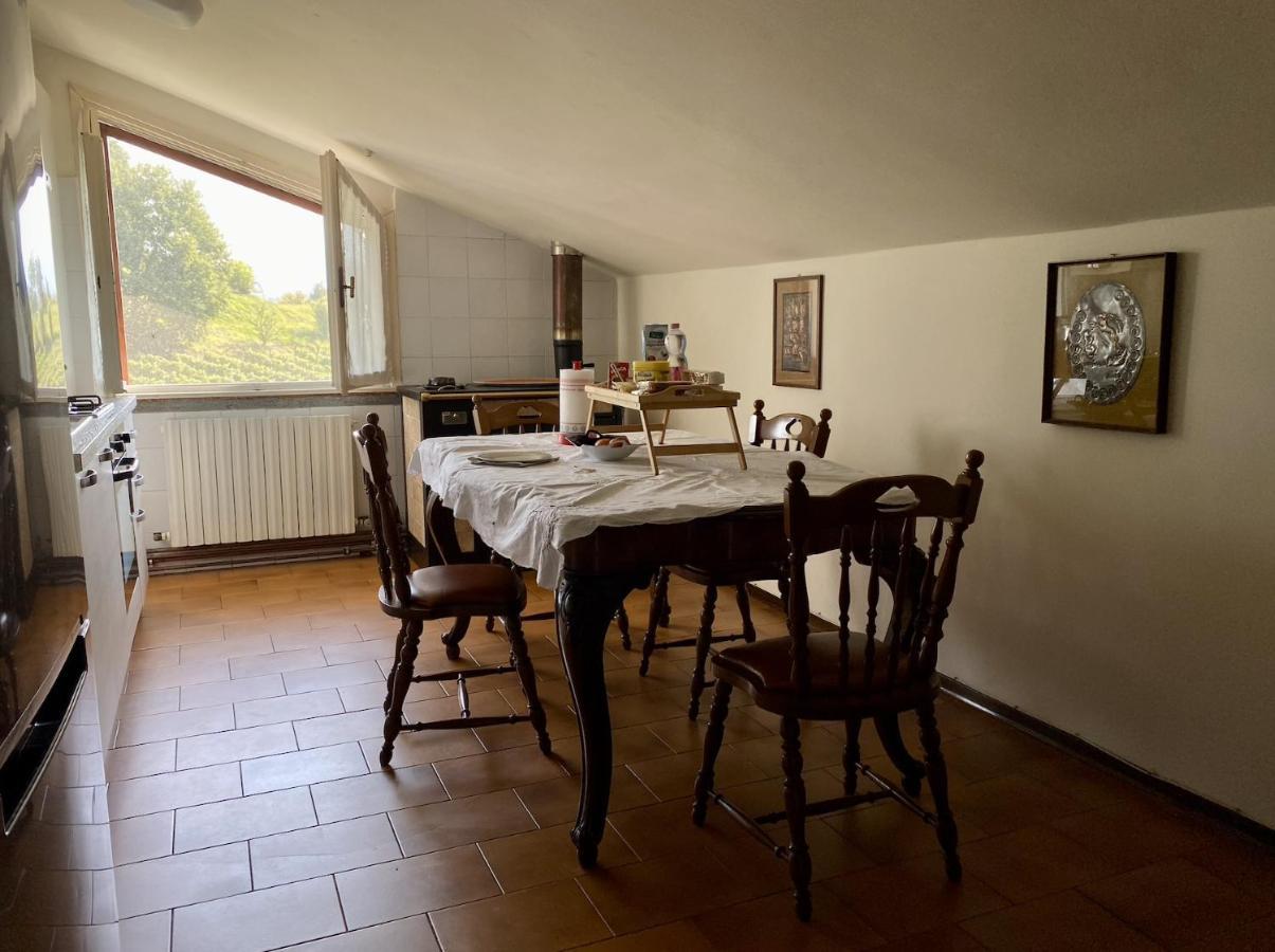 Mansarda In Villa Cenate Sopra Eksteriør billede